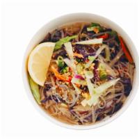 Pancit Noodles · Classic Filipino rice noodles with veggies.