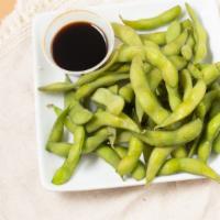 Edamame · (Spicy or regular) steamed soybeans.