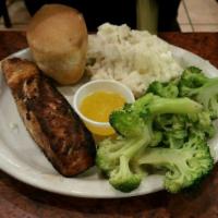 Sausage Plate · With dinner roll 2 sides or baked potato