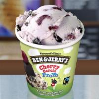 Cherry Garcia® Frozen Yogurt · Cherry Low Fat Frozen Yogurt with Cherries & Fudge Flakes