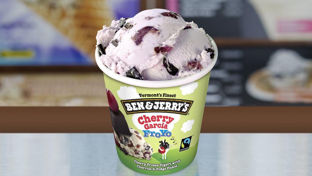 Cherry Garcia® Frozen Yogurt · Cherry Low Fat Frozen Yogurt with Cherries & Fudge Flakes