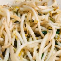 Sautéed Bean Sprout · Bean sprout, green onion.