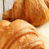 Croissant · Daily grinds' signature pastry--36 layers of greatness.