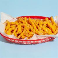 Cheese Fries · Fresh cut french fries covered in melted cheese.