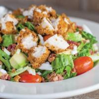 Lexington Ave Chicken · Your choice of fresh roasted or hand-battered chicken, garden fresh mixed greens, hard-boile...