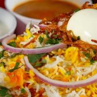 Hyderabadi Chicken Dum Biryani · Most popular. House special rice dish made with aromatic basmati rice and chef's secret ingr...