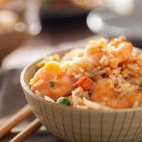 Shrimp Fried Rice · Our chef's specially created fried rice dish with shrimp.