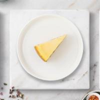 Cheesecake · Original New York cheesecake is decadently rich in taste, but fluffy in texture. It is also ...