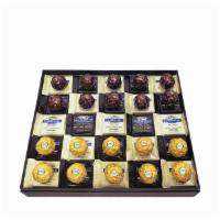 Checkers · Give the gift of chocolate with this unique and indulgent gift box that includes
- White Cho...