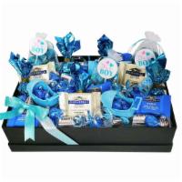 It'S A Boy! · Welcome new babies to the world with this adorable chocolate gift box that includes 
- Ghira...