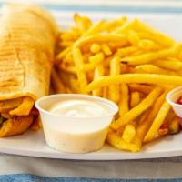 Sandwiches · Chicken shawarma, beef shawarma, kebab, falafel, burgers, strip burger, gyro or Philly steak...