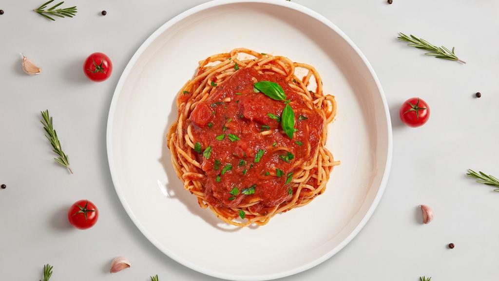 By The Marinara Pasta (Spaghetti) · Fresh spaghetti served with NY marinara sauce.