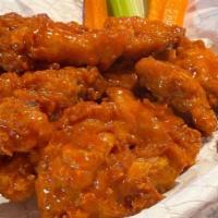  Buffalo Wings · 12 piece. With ranch dressing.