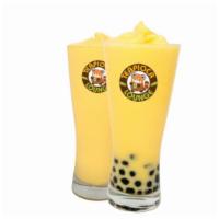 Mango Smoothie · A creamy mango flavored smoothie. Made with real mango. 
•Standard sweet (adjustable) 
•Incl...
