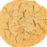Jumbo Snickerdoodle Cookie · Fresh from the oven soft and chewy cinnamon spiced cookie. Contains: Eggs, Milk, Wheat.