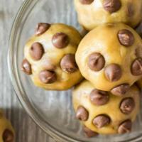 Make Your Own Edible Cookie Dough · Edible cookie dough with your choice of 1 mix in and 1 topping. Contains: Milk and Wheat, Ma...