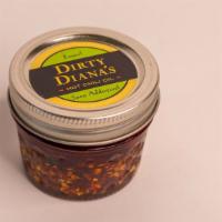 Dirty Diana'S Hot Chili Oil · Made with love
Dirty Diana’s Hot Chili Oil is homemade and is your one-stop-shop for the hea...