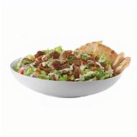 Gyro Salad · Gyro, lettuce, black olives, tomato, onion, sour cream