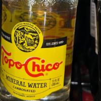 Topo Chico · Sparkling mineral water