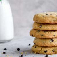 Chocolate Chip Cookies And Milk · 