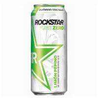 Rockstar Pure Zero - 16 Fl Oz Can · Limón Pepino. Serves those who pursue their passions to hustle on.