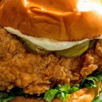 Nashville Hot Chicken · The Famous Nashville Hot Chicken bun.