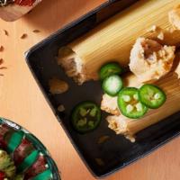 Jalapeno Chicken Dozen · These spicy chicken tamales are made with just enough kick to let you know that the jalapeno...
