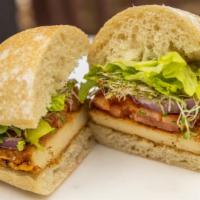 Southern Fried Tofu · All classic sandwiches are served on bakehouse whole wheat or rustic roll.