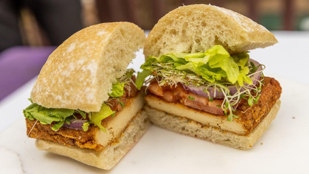 Southern Fried Tofu · All classic sandwiches are served on bakehouse whole wheat or rustic roll.
