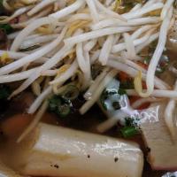 #42. Egg Noodle Soup, Wonton, Shrimp, Pork, Imitation Crab & Squid · 