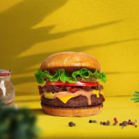 Vegan Ahead Custom Burger  · Seasoned Beyond meat patty topped with your favorite choice of toppings! Served on a bun.