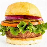Beyond Burger · 720-1680 cal. Beyond Burger patty served on a fresh baked bun. (Allergens: wheat, soy, milk,...