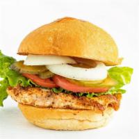 Grilled Chicken Sandwich · 680-1640 cal. Grilled Chicken Breast on a fresh baked bun. (Allergens: wheat, soy, milk, egg).