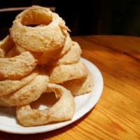 Onion Rings · Homemade, thick cut and jumbo onions battered fresh when you order them.