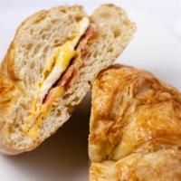 Bacon With Egg & Cheese Croissant · 