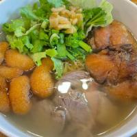 Milacay Rice Noodle Soup Special · Fried Shirmp - Roast Pork - Fried Chicken
