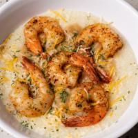 Shrimp & Grits · Jumbo style grilled shrimp southern-style grits & gravy