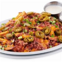 Large Cheddar Fries · Hand-Cut Fries topped with Melted Cheddar Cheese. Get them 
