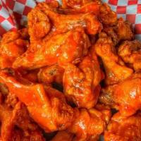 8 Pc Wings · Buffalo Wings with the choice of your favorite sauce, Served with Celery, Carrots and a side...