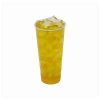 Cold Chrysanthemum Tea** · Brewed from Chrysanthemum flowers + Caffeine and dairy free. This drink comes lightly sweete...