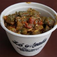 Okra Stew · A traditional Gullah-Geechee Okra Stew with tomatoes, jumbo lump crab meat and family season...