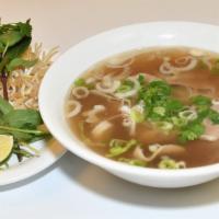 Beef Noodle Soup · All Pho come with Beansprout, Basil, Cilantro, and Jalapeno on the side. Please note EYE ROU...