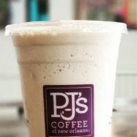 Chai Tea Latte · Sweetened Oregon chai concentrate, milk, and vanilla frappe powder, blended with ice and top...