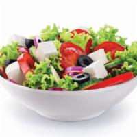 Salad · Lettuce, Spinach, Olives, Egg, Bell Pepper, Red Onion, Cucumber, Tomato, Avocado, Cheddar & ...