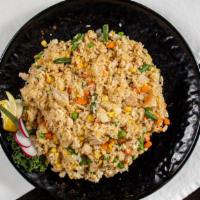 Chicken Fried Rice · Comes with miso soup.