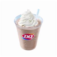 Hot Fudge Shake · Milk and creamy DQ vanilla soft serve hand-blended into a classic DQ shake until it's velvet...