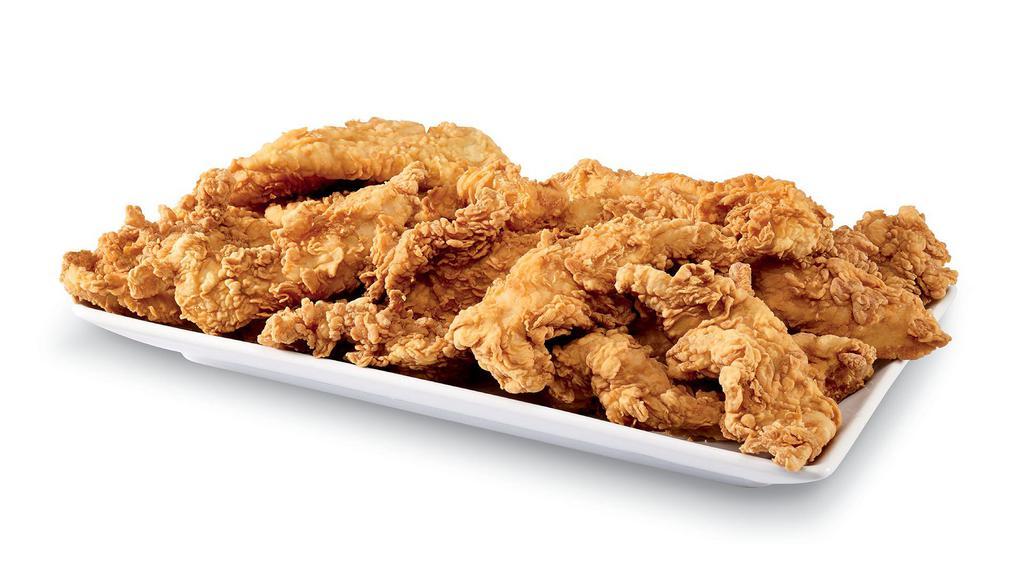 20 Pieces Chicken Tenders With 2 Large Sides & 6 Rolls · 20 nuggets, served with two large sides and six famous Grandy's rolls and your choice of dipping sauce.