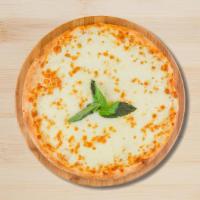 Famous 4 Formaggi Pizza · Feta, cheddar, mozzarella and Parmesan cheese.