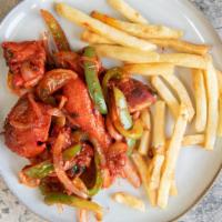 Tandoori Chicken & Fries · 6 pcs of our classic Tandoori Chicken served with fries.