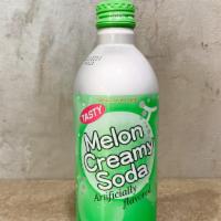 Creamy Melon Soda · Bottle